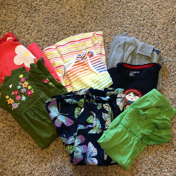 Gymboree Other - 8 piece lot +bonuses LN Gymboree girls Gap!!
